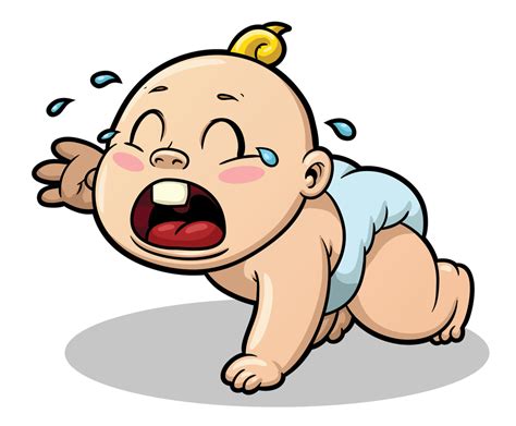 Baby Crying Cartoon - ClipArt Best