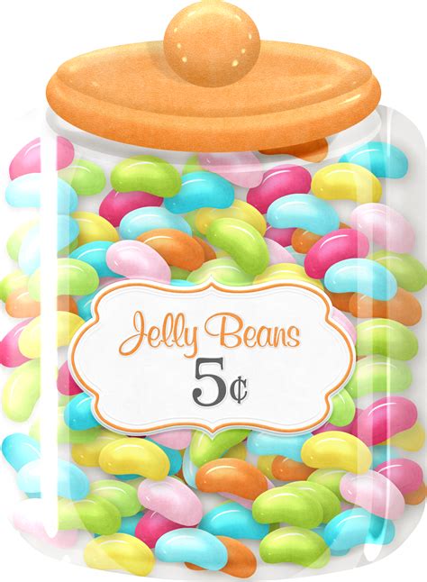 Clipart candy jelly bean, Clipart candy jelly bean Transparent FREE for ...