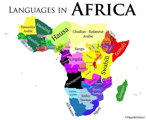 Hausa Language Map