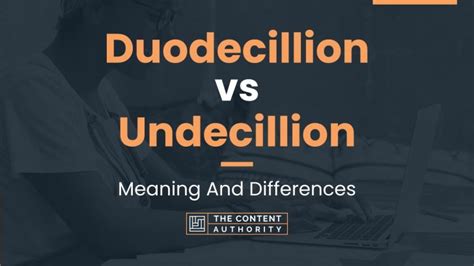 Duodecillion vs Undecillion: Meaning And Differences