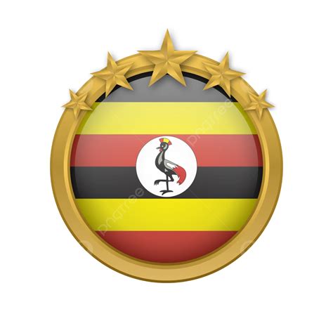 Uganda Flag Vector, Uganda, Flag, Uganda Flag PNG and Vector with ...