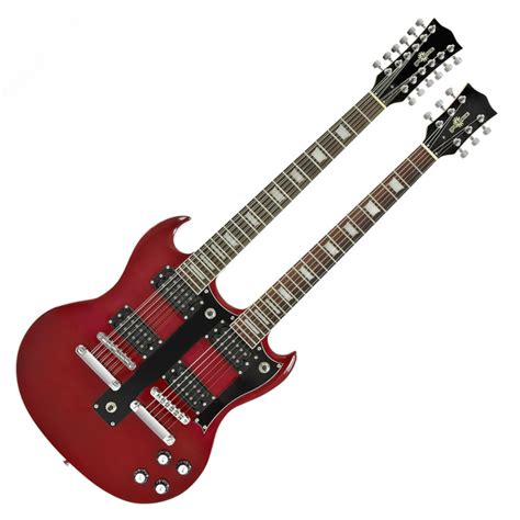 Brooklyn Double Neck Guitar by Gear4music - Nearly New at Gear4music