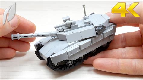 How to Build a Small Lego Main Battle Tank (MOC - 4K) - YouTube