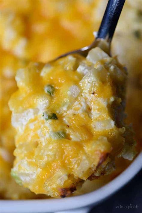 Cheesy Hash Brown Casserole Recipe, casserole - okgo.net