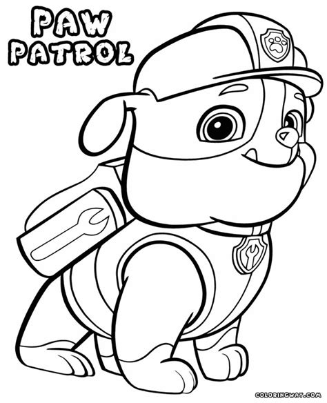 Marshall Paw Patrol Coloring Page 31 Paw Patrol Coloring Pages All ...