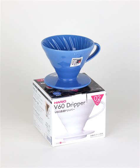 Hario V60-02 - Ceramic - Blue - Luna Coffee