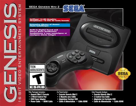 SEGA Genesis Mini 2 - Cónsola de Juego Retro Chile | Ubuy