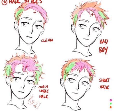 hair references - Album on Imgur | Drawing male hair, Hair sketch, Boy ...