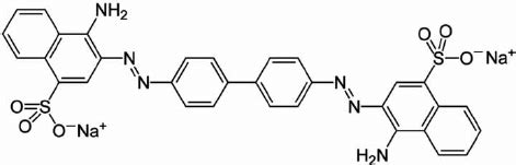 | Chemical structure of Congo Red azo dye. | Download Scientific Diagram