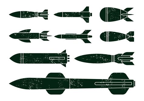 Free World War Missile Vectors - Download Free Vector Art, Stock ...