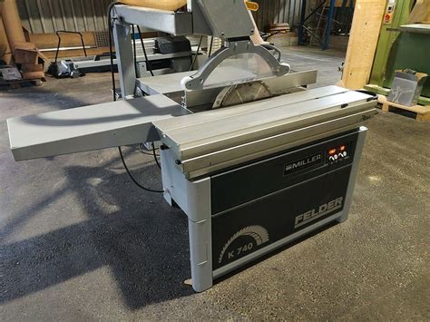 Used Sold Felder K 740 - Sliding Table Saw - 2019 at GLOMACHT BV - Used ...