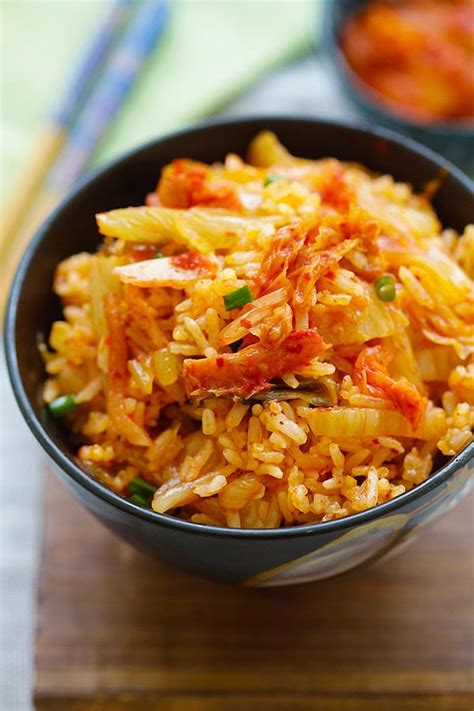 Kimchi Fried Rice (Ready in 15 Mins) - Rasa Malaysia