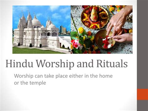 PPT - Hindu Worship and Rituals PowerPoint Presentation, free download ...