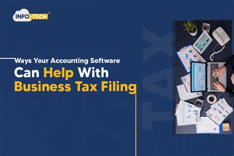 Accounting software for Tax Filing | Infotech Blogs