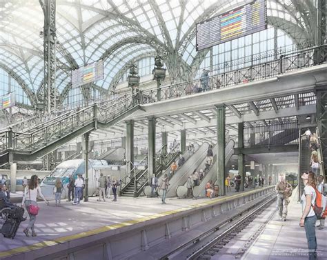 NYC design group: New Amtrak train hall only a partial solution for ...