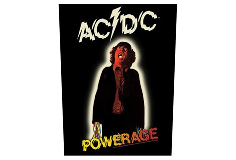 AC/DC - Powerage Printed Back Patch