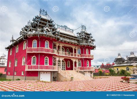 Typical Gypsy House with Decorated Roof in Hunedoara Editorial Image ...