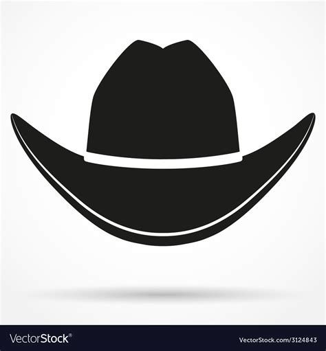 Cowboy Hat Silhouette SVG