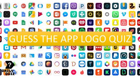 Guess The App Logo Quiz Part 2 - YouTube