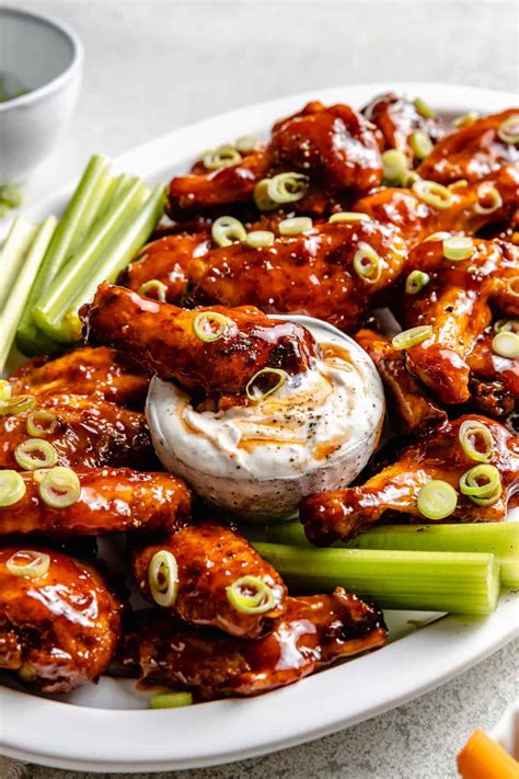 BBQ Chicken Wings - All the Healthy Things