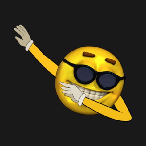 Dabbing Emoji - Cool Emoji Dab - Dabbing Emoji Cool Emoji Dab T - T ...