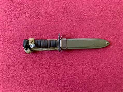 US M1 Carbine Bayonet by Camillus w/ Scabbard | #2091903608