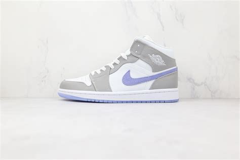 Jordan 1 Mid Wolf Grey Aluminum