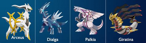 Dialga And Palkia Legends Arceus