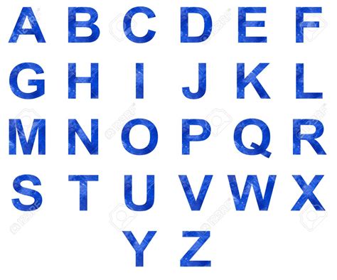 The 26 Letters You'll See in Every English Alphabet | English alphabet ...