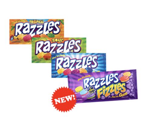 Razzles Candy Gum