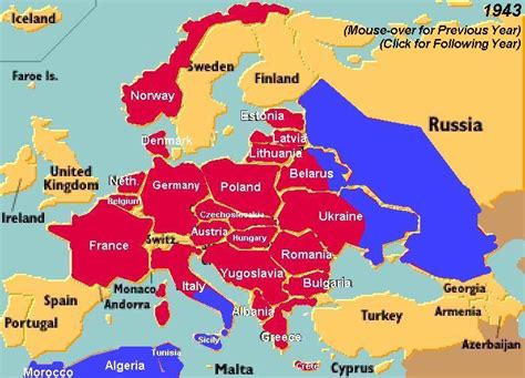 World War 2 Europe And North Africa Map / Europe In Germany S Grasp ...