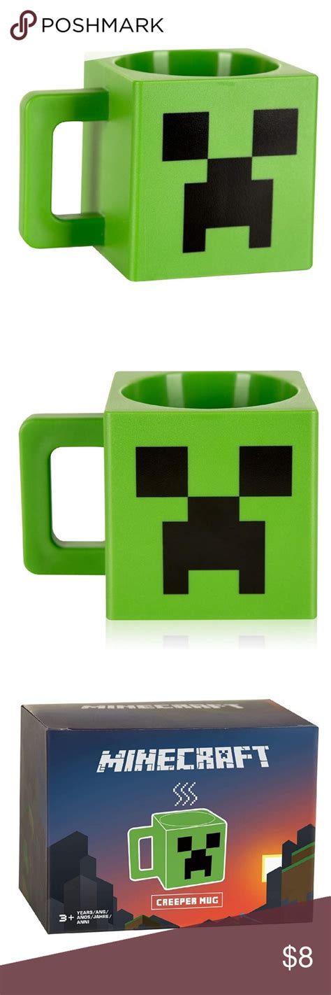 Minecraft Creeper Face Mug