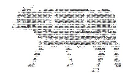 ASCII Art Animals Gallery of Images made from Text Ascii Art, Text Art ...