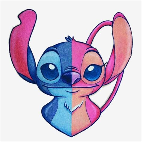 ArtStation - Stich e Angel, Henrique Alves | Disney drawings sketches ...