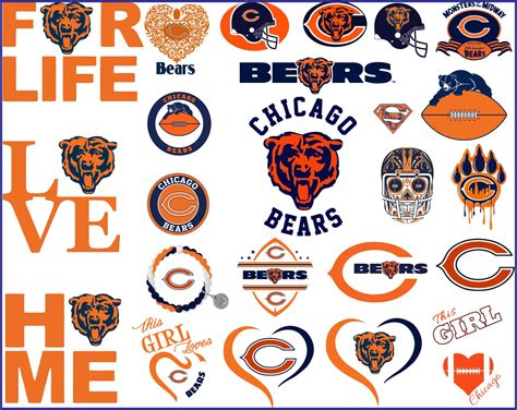 Chicago Bears Svg, NFL svg, Football Svg Files, T-shirt design, Cut ...