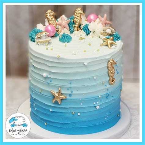 Under the Sea Birthday Cake NJ – Blue Sheep Bake Shop