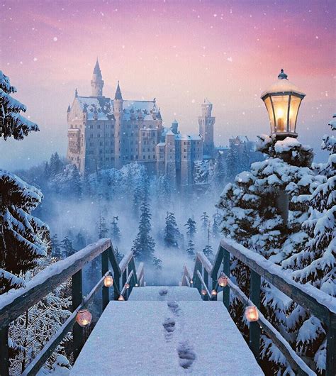 © Robert Jahns • | Winter scenery, Winter pictures, Neuschwanstein castle