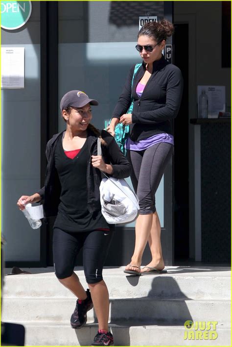 Mila Kunis: Blazing Workout in Sherman Oaks!: Photo 2709463 | Mila ...