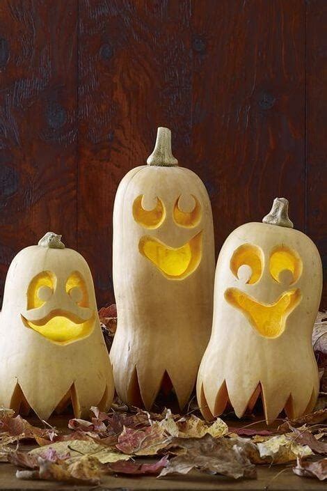 Ghost Pumpkin Carving Ideas