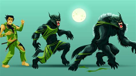 Werewolf Transformations: 4 Types of Wolf Modes | Ghosts & Monsters