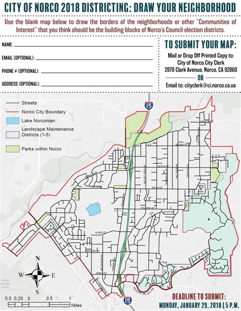 City Of Norco Website - Community Handouts - Norco California Map ...