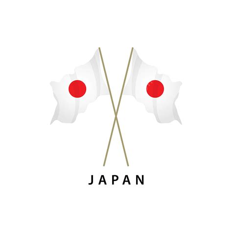 Japan Flags Vector Hd Images, Japan Flag Vector Template Design ...