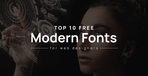 Modern free fonts - mattersmyte