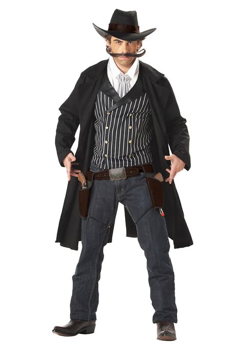 Mens Wild West Cowboy Costume - Mens Cpwboy Halloween Costumes