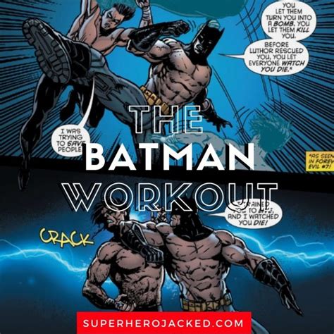 Batman Workout Routine and Diet Plan: Train like The Dark Knight ...