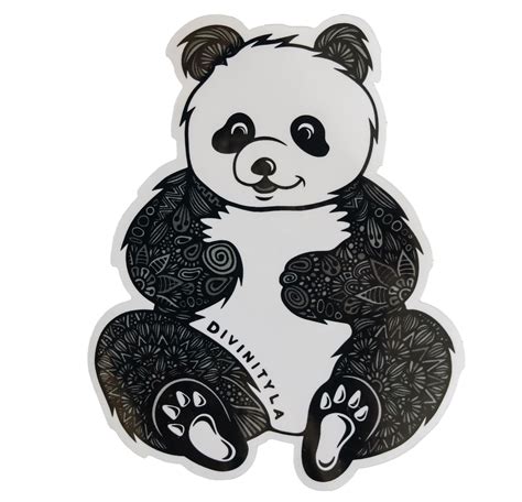 Panda Sticker | DivinityLA Bracelets