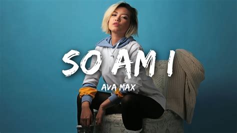 Ava Max - So Am I (Lyrics) Chords - Chordify