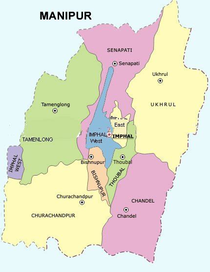 Manipur Tourist Maps Manipur Travel Maps Manipur Google Maps Free ...