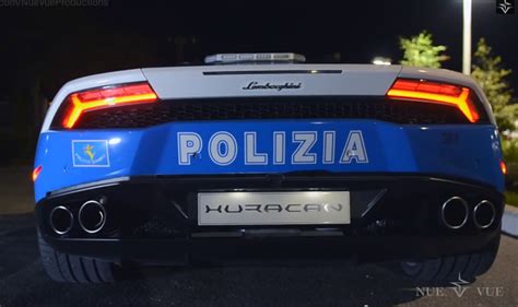 Womp Womp! Lamborghini Huracan Police Car Chases Superleggera: Video