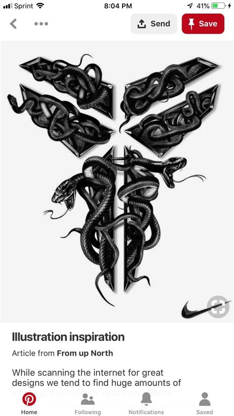 Found this black mamba logo design on Pinterest. : r/lakers